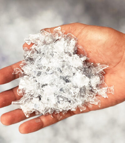 Hot-wash PET Flakes