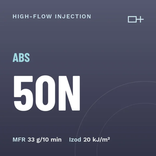 ABS 50N – high-flow injection grade from Iran, Rabin Polymer