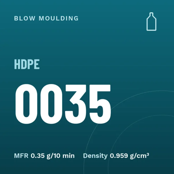 HDPE 0035 – blow moulding grade from Iran, Rabin Polymer