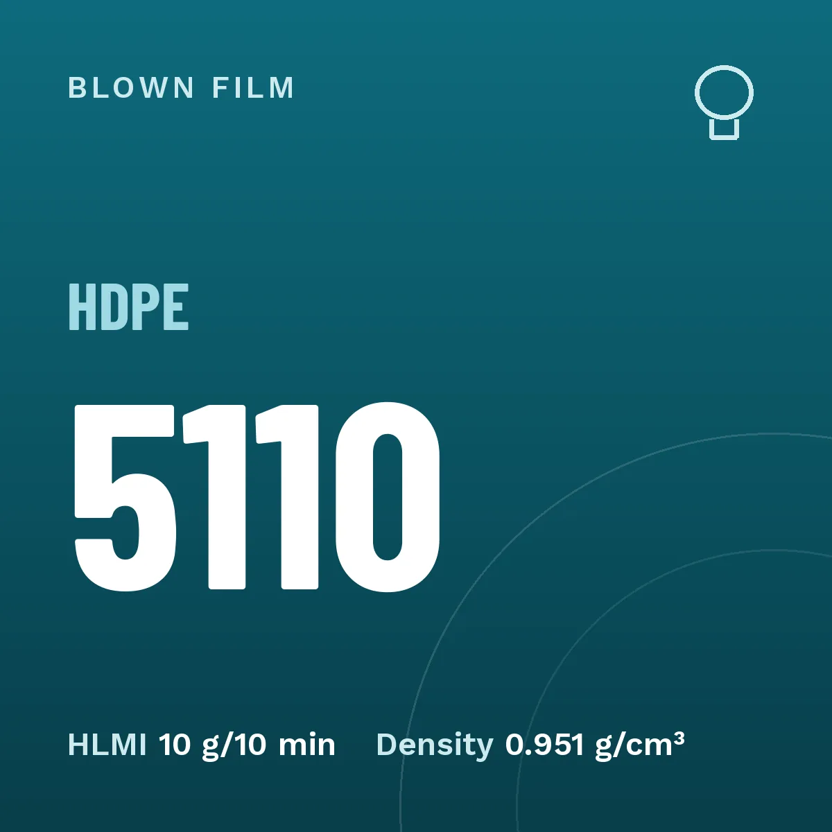 HDPE 5110 – grade tile HDPE 5110 – blown film grade from Iran, Rabin Polymer