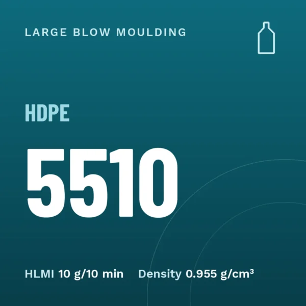 HDPE 5510 – large blow moulding grade from Iran, Rabin Polymer