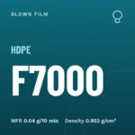 HDPE F7000 – blown film grade from Iran, Rabin Polymer