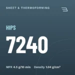 HIPS 7240 – sheet & thermoforming grade from Iran, Rabin Polymer