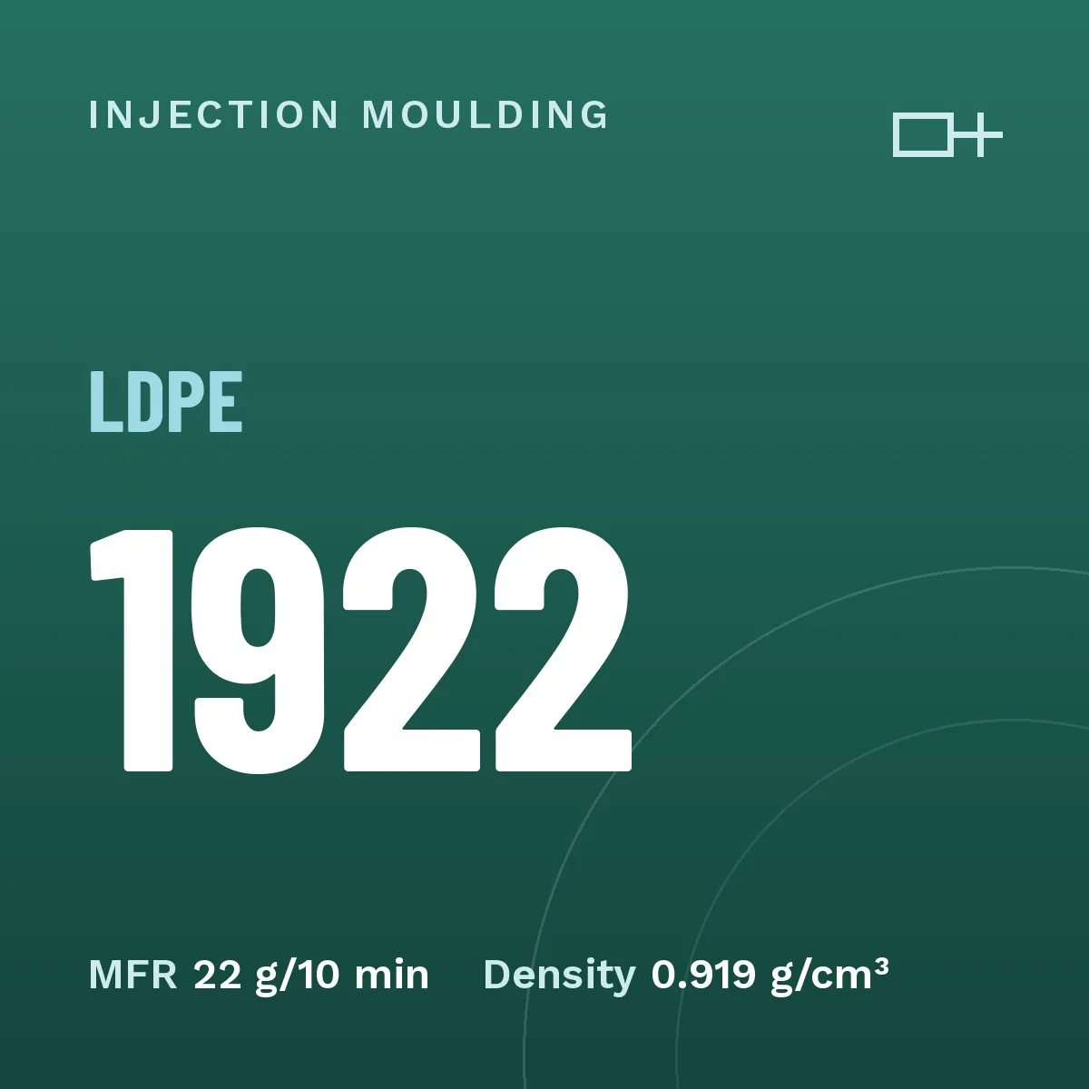 LDPE 1922 – grade tile LDPE 1922 – injection moulding grade from Iran, Rabin Polymer