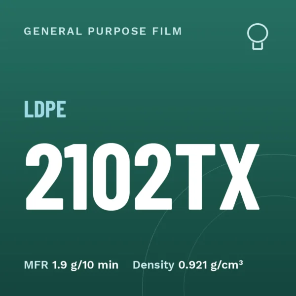 LDPE 2102TX – general purpose film grade from Iran, Rabin Polymer