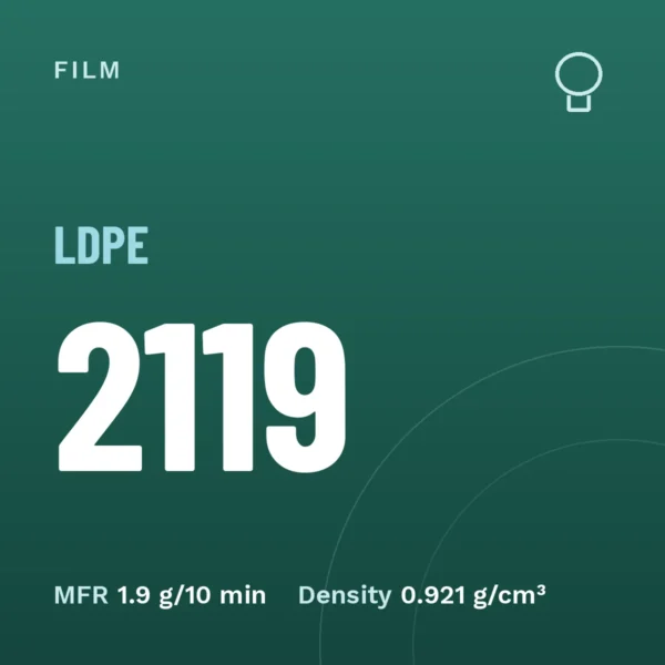 LDPE 2119 – film grade from Iran, Rabin Polymer