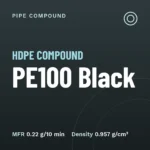 HDPE compound PE100 Black – pipe compound grade from Iran, Rabin Polymer